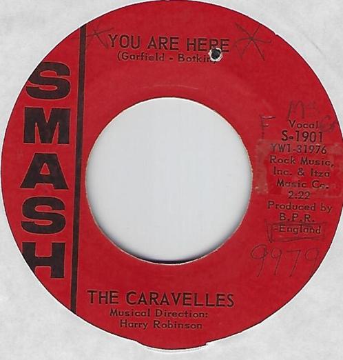 Rock 45: The Caravelles "You are here", CD & DVD, Vinyles Singles, Utilisé, Single, Pop, 7 pouces, Enlèvement ou Envoi