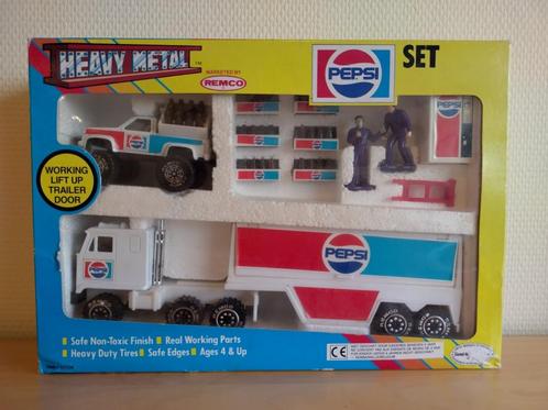 Vintage. Pepsi-Cola set. Remco., Hobby en Vrije tijd, Modelauto's | Overige schalen, Gebruikt, Auto, Ophalen of Verzenden