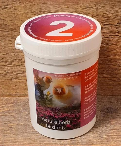 Nature Herb Bird Mix No. 2 (150gram) Birdshopchristina, Animaux & Accessoires, Oiseaux | Accessoires, Neuf, Sable et Soin, Enlèvement ou Envoi