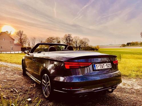 Audi A3 1.5 95xxx km, Auto's, Audi, Particulier, A3, Benzine, Euro 5, Cabriolet, 3 deurs, Automaat, Zilver of Grijs, Bruin, Leder