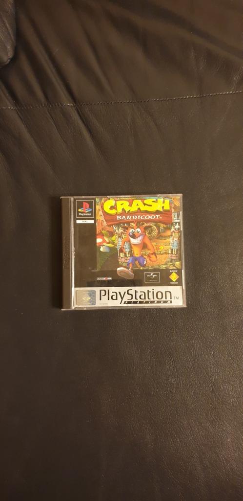 Crash Bandicoot Pal Playstation, Games en Spelcomputers, Games | Sony PlayStation 1, Gebruikt, Role Playing Game (Rpg), 1 speler