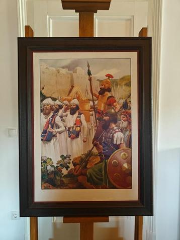Bijbelse schoolplaat The Taking of Jericho – Frank Adams, Enlèvement, Histoire