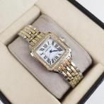 Luxe horloge PANTHÈRE, Handtassen en Accessoires, Horloges | Dames, Ophalen of Verzenden, Nieuw, Staal, Goud