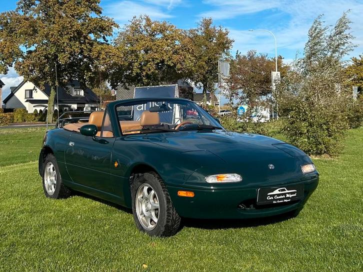 Mazda MX5 NA 1.6i, Auto's, Mazda, Bedrijf, Te koop, Lederen bekleding, Lichtmetalen velgen, Radio, Benzine, Cabriolet, 2 deurs