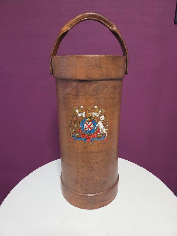 Grote buskruitemmer van de Britse Royal Navy, Antiek en Kunst, Curiosa en Brocante, Ophalen of Verzenden