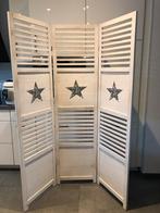 Paravent blanc etoiles, Maison & Meubles, Enlèvement, Utilisé