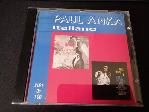 Paul Anka Italiano - Popcorn Cd = Mint, Cd's en Dvd's, Cd's | Pop, Zo goed als nieuw, 1960 tot 1980, Ophalen of Verzenden