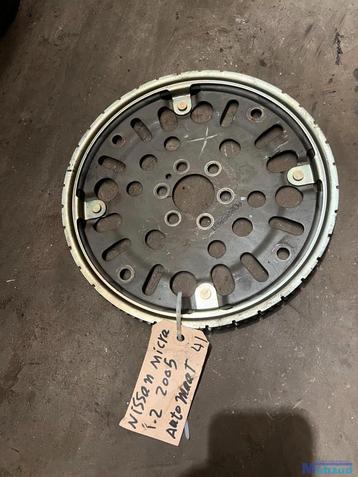 NISSAN MICRA 3 K12 1.2 CR12DE VLIEGWIEL AUTOMAAT balans ring beschikbaar voor biedingen