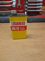 Oude lege oliekan Lockheed Hd19 Citroen, Verzamelen, Merken en Reclamevoorwerpen, Verzenden, Gebruikt, Overige typen