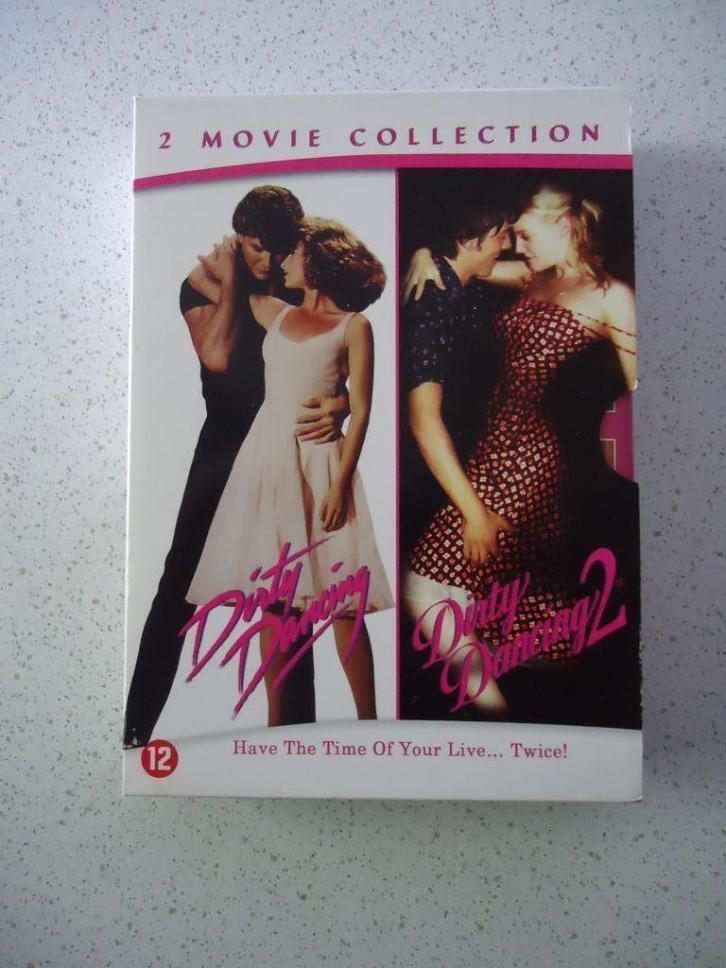 2 DVD BOX van "Dirty Dancing" in Prima Staat !, Cd's en Dvd's, Dvd's | Muziek en Concerten, Zo goed als nieuw, Tv-serie of Tv-programma