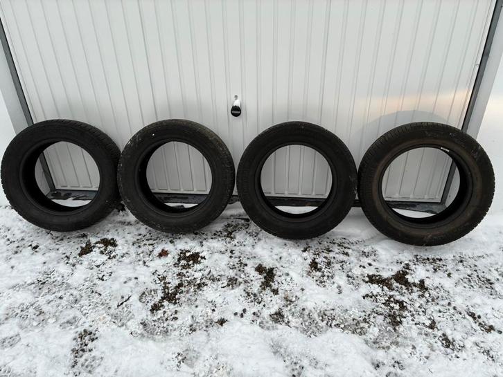 4 pneus hiver Bridgestone ContiWinter Contact 205/60/R16 96H, Auto-onderdelen, Banden en Velgen, Band(en), Winterbanden, Ophalen