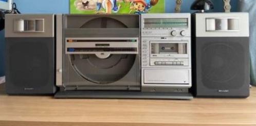 Combiné Sharp VZ-3000H, Audio, Tv en Foto, Platenspelers, Gebruikt, Platenspeler, Overige merken, Ophalen
