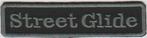 Harley Davidson Street Glide stoffen opstrijk patch embleem, Motoren, Verzenden, Nieuw