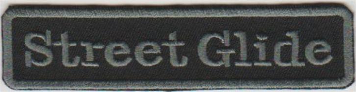 Harley Davidson Street Glide stoffen opstrijk patch embleem, Motoren, Accessoires | Overige, Nieuw, Verzenden
