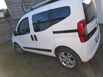 Fiat Qubo Benzine, Auto's, Stof, 1360 cc, Zwart, Wit