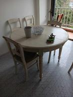 table de cuissine en chêne du 19ième avec 5 chaises, Antiquités & Art, Antiquités | Meubles | Tables, Enlèvement