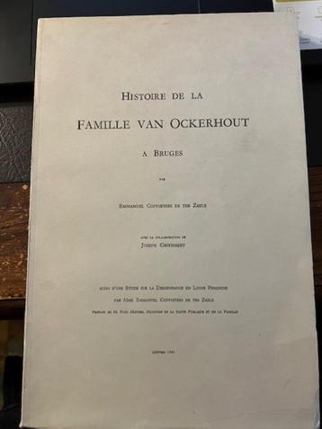 Histoire de la Famille Van Ockerhout a Bruges beschikbaar voor biedingen