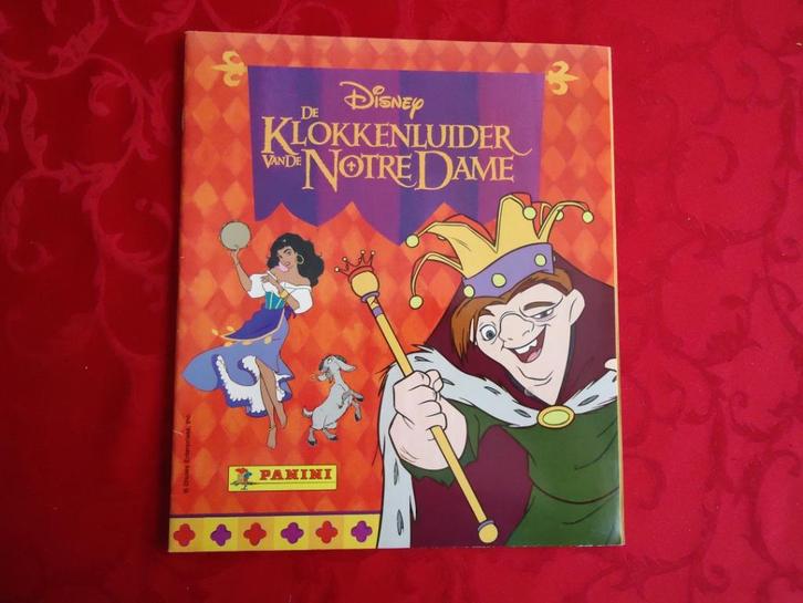 PANINI STICKER ALBUM  DISNEY KLOKKENLUIDER NOTRE DAME, Verzamelen, Disney, Zo goed als nieuw, Ophalen of Verzenden