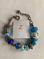 armband "Pandora" stijl, Ophalen of Verzenden, Nieuw, Blauw, Steen of Mineraal