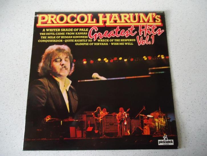 LP van "Procul Harum" Greatest Hits anno 1978., Cd's en Dvd's, Vinyl | Rock, Gebruikt, Poprock, 12 inch, Ophalen of Verzenden