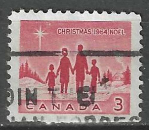 Canada 1964 - Yvert 359a - Kerstmis (ST), Timbres & Monnaies, Timbres | Amérique, Affranchi, Envoi