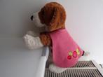 ikea knuffel beagle hond 40 cm met 3 outfits, Kinderen en Baby's, Hond, Ophalen of Verzenden, Zo goed als nieuw
