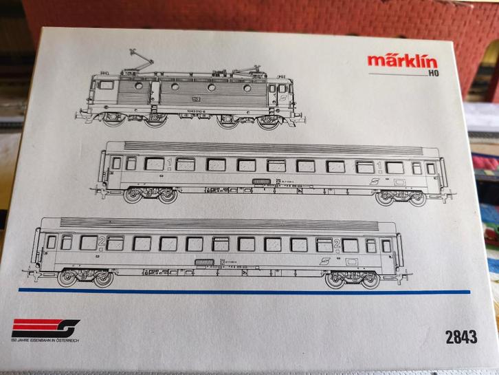 Uit onze verzameling Märklin 2843 HO treinset 150jr ÖB, Hobby en Vrije tijd, Modeltreinen | H0, Nieuw, Treinset, Wisselstroom