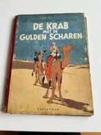 Kuifje harde kaft : De krab met de gulden scharen, Gelezen, Ophalen of Verzenden, Eén stripboek, Hergé