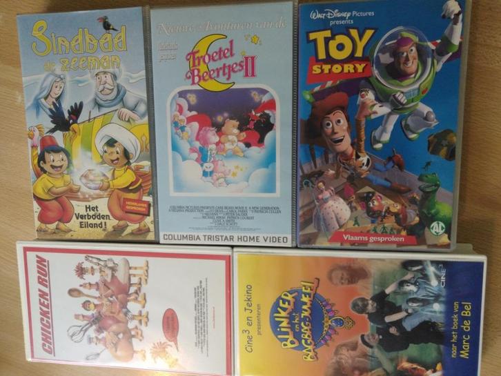 Kinder/jeugdfilms op VHS, Cd's en Dvd's, VHS | Kinderen en Jeugd, Zo goed als nieuw, Ophalen of Verzenden
