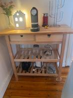 Desserte en bois ikea, Maison & Meubles, Tables | Dessertes, Enlèvement, Comme neuf