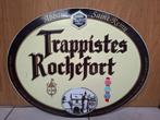 Reclamebord Trappistes Rochefort, Ophalen of Verzenden, Zo goed als nieuw, Reclamebord, Plaat of Schild, Overige merken