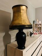 Dressoir lamp zwart goud, Huis en Inrichting, Lampen | Tafellampen, Overige materialen, Zo goed als nieuw, Ophalen, 75 cm of meer