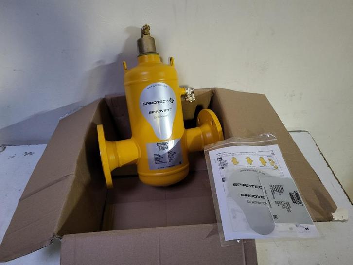 Spirotech SpiroVent deaerator DN65 in flanged versie BA065F, Doe-het-zelf en Bouw, Verwarming en Radiatoren, Nieuw, Hoog rendement (Hr)