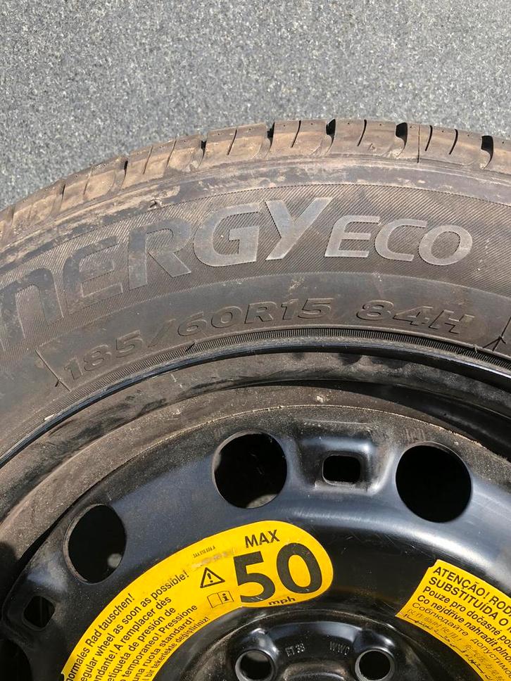 Reservewiel 185/60 R15, Auto diversen, Autosport-onderdelen, Zo goed als nieuw, Ophalen