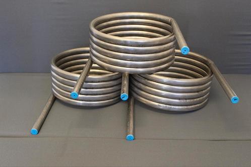 Zwembad verwarming houtgestookt spiraal rvs warmtewisselaar, Tuin en Terras, Zwembad-toebehoren, Verwarming, Ophalen of Verzenden