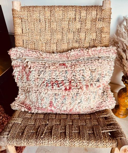 Unieke, authentieke vintage marokkaanse berber kussens, Huis en Inrichting, Woonaccessoires | Kussens, Nieuw, Overige kleuren