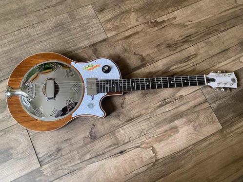 Prachtige Resonator gitaar (Finch), Muziek en Instrumenten, Snaarinstrumenten | Gitaren | Elektrisch, Zo goed als nieuw, Solid body