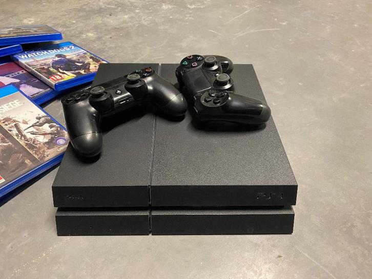 PS4  + controlers + spelletjes, Games en Spelcomputers, Games | Sony PlayStation 4, Gebruikt, Avontuur en Actie, Vanaf 12 jaar