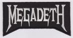 Megadeth stoffen opstrijk patch embleem #1, Nieuw, Kleding, Verzenden