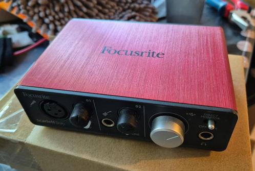 Focusrite Scarlett Solo, Informatique & Logiciels, Cartes son, Utilisé, Externe, Enlèvement ou Envoi