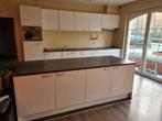 Keukenblok + eiland, Huis en Inrichting, Keuken | Complete keukens, Ophalen, Zo goed als nieuw