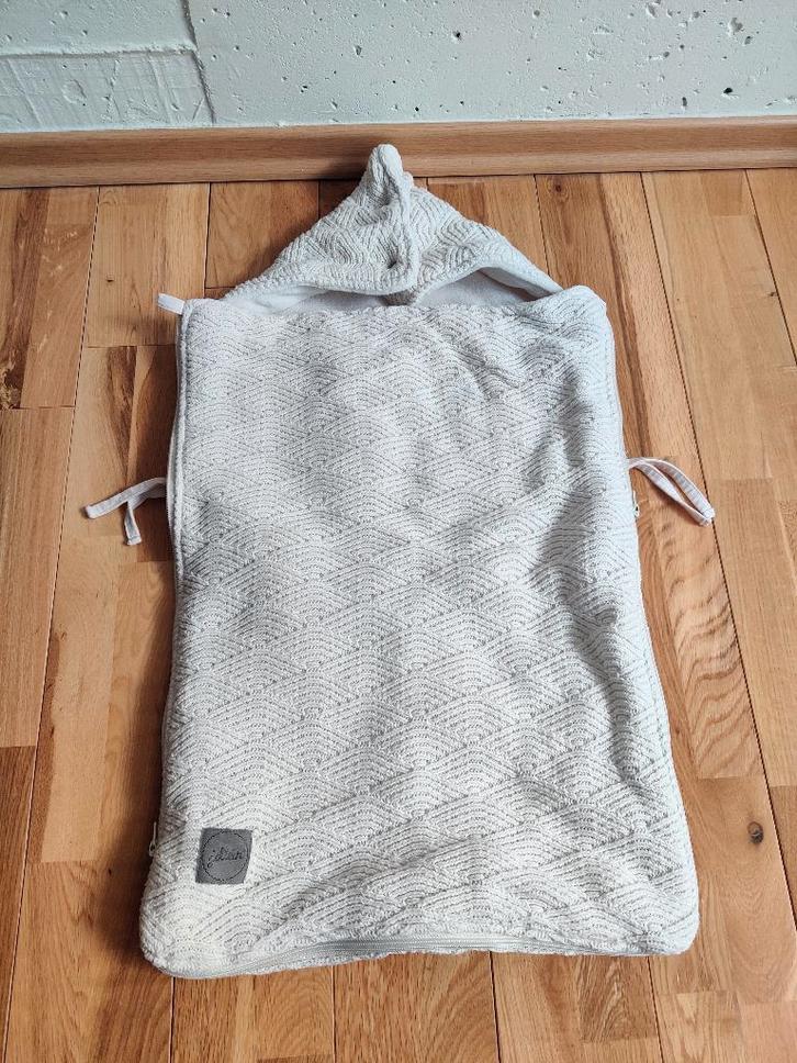 Baby voetenzak Jollein (90cm), Kinderen en Baby's, Dekens, Slaapzakjes en Inbakerproducten, Zo goed als nieuw, Bakerzak of Bakerdoek