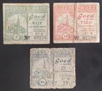 Beveren-Waas: 5+10+25 centiemen 1917 (noodgeld), Ophalen of Verzenden, Setje