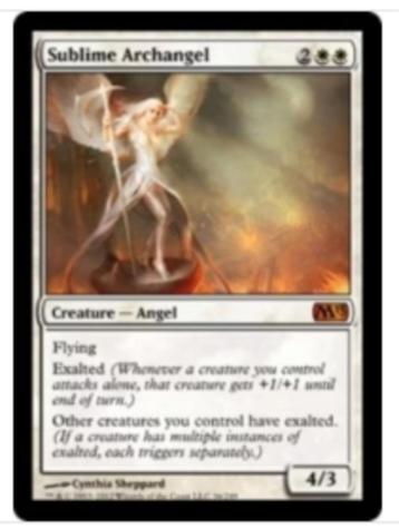 Sublime Archangel - M13 - MTG - NM beschikbaar voor biedingen