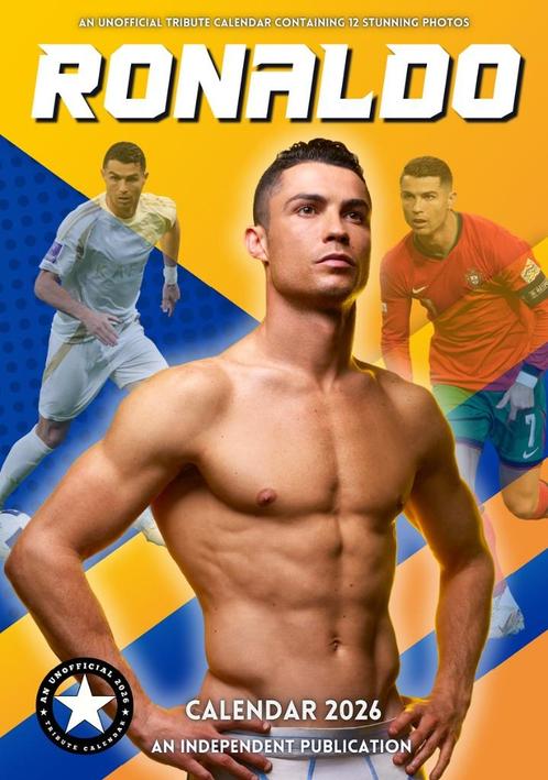 Cristiano Ronaldo 2026 kalender, Diversen, Kalenders, Nieuw, Jaarkalender, Ophalen of Verzenden