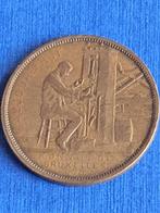 Médaille Monnaie Bruxelles de 1910 par A. Michaux en bronze, Envoi, Bronze