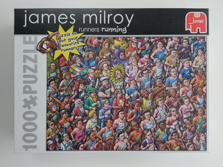 Leuke Puzzels  James Milroy 1000 stukjes en 625 stukjes, Hobby en Vrije tijd, Denksport en Puzzels, Gebruikt, Legpuzzel, 500 t/m 1500 stukjes