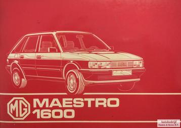 Handboek MG Maestro 1600 SMD8642 beschikbaar voor biedingen