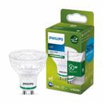Philips LED spot ultra efficient / 2W / GU10 / 4000K / 36D, Ophalen, Nieuw, Glas