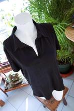 zwart prachtig praktische blouse T-shirt, Taille 46/48 (XL) ou plus grande, Enlèvement ou Envoi, Comme neuf, Yessica c&a